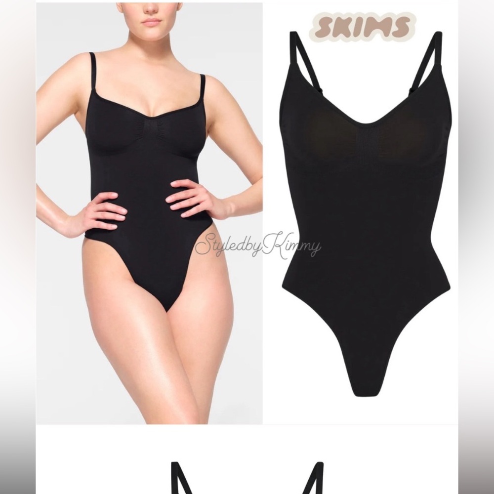 Skims Shapewear Bodysuit Seamless thong Back BODYSUIT NWOT -S